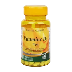 Holland & Barrett Vitamine D3, 10mcg (250 Tabletten)