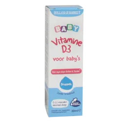 Holland & Barrett Vitamine D3 Druppels Baby’s (30ml)