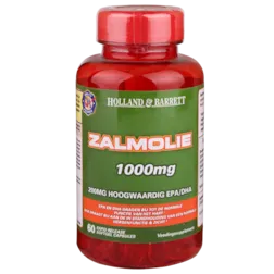 Holland & Barrett Zalmolie 1000mg 60 Capsules
