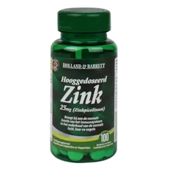 Holland & Barrett Zink Picolinaat, 25mg (100 Tabletten)