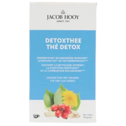 Jacob Hooy Detoxthee (50 Theezakjes)