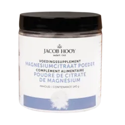 Jacob Hooy Magnesiumcitraat Poeder (140gr)