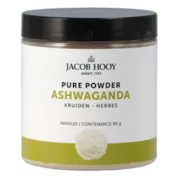 Jacob Hooy Pure Powder Ashwaganda (90g)
