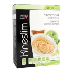 Kineslim Havermout Appel Kaneel (4 Zakjes)