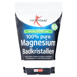 Lucovitaal 100% pure Magnesium Badkristallen (1000 gr)