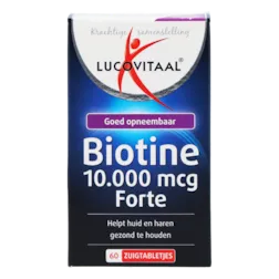 Lucovitaal Biotine Forte, 10.000mcg (60 Zuigtabletten)