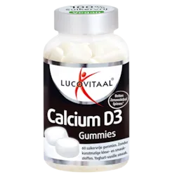 Lucovitaal Calcium Vitamine D3 (60 Gummies)