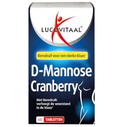 Lucovitaal D-Mannose Cranberry (60 Tabletten)