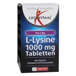 Lucovitaal L-Lysine, 1000mg (60 Tabletten)