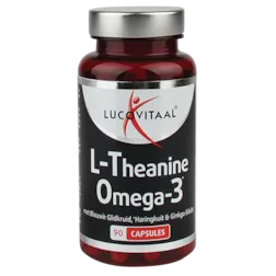 Lucovitaal L-Theanine Omega-3 (90 Capsules)