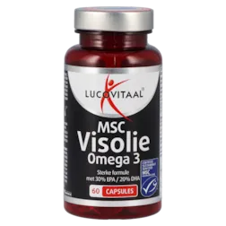 Lucovitaal MSC Visolie Omega 3 (60 capsules)