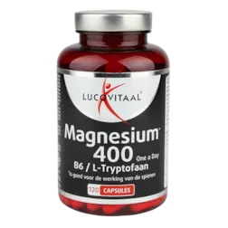 Lucovitaal Magnesium, 400mg (120 Capsules)
