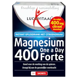 Lucovitaal Magnesium Forte, 400mg (20 Sachets)