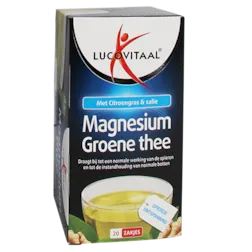 Lucovitaal Magnesium Groene Thee (20 Theezakjes)