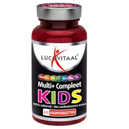 Lucovitaal Multi+ Complex Kids (60 Kauwtabletten)