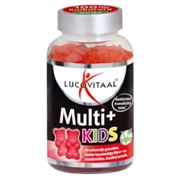 Lucovitaal Multi+ Kids Aardbei (60 Gummies)