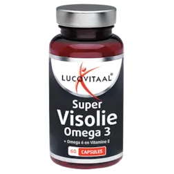 Lucovitaal Super Visolie Omega 3-6 (60 Capsules)