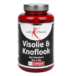 Lucovitaal Visolie & Knoflook (180 Capsules)