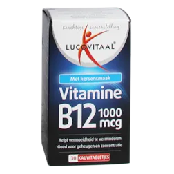 Lucovitaal Vitamine B12, 1000mcg (30 Kauwtabletten)