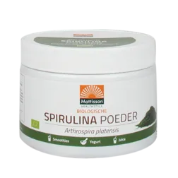 Mattisson Spirulina Poeder Raw Bio (125gr)