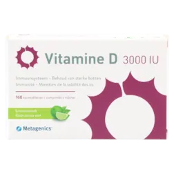 Metagenics Vitamine D 3000 i.e (168 kauwtabletten)