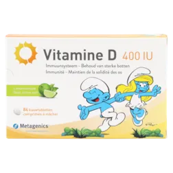 Metagenics Vitamine D 400 i.e. Kinderen (84 kauwtabletten)