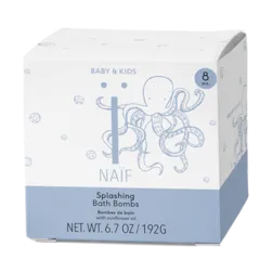 Naïf Splashing Bath Bombs (192gr)