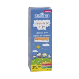 Natures Aid Vitamine D3 Drops Baby's & Kids (50ml)