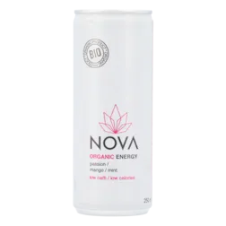 Nova Organic Energy Passion Mango Mint Bio (250ml)