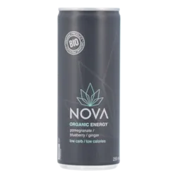 Nova Organic Energy Pomegranate Blueberry Ginger Bio (250ml)