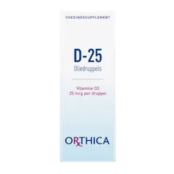 Orthica D25 Oliedruppels (15ml)