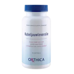 Orthica Kabeljauwleverolie (90 Capsules)