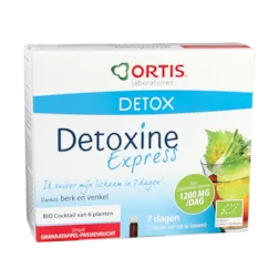 Ortis Detoxine Express Granaatappel-Passievrucht Bio (7 Flesjes)