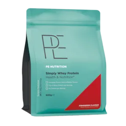 PE Nutrition Simply Whey Protein Strawberry (600gr)