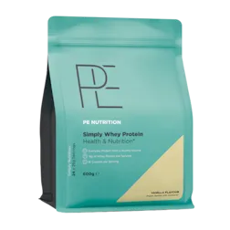 PE Nutrition Simply Whey Protein Vanilla (600gr)
