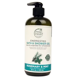 Petal Fresh Energizing Bath & Shower Gel Rosemary & Mint (475ml)