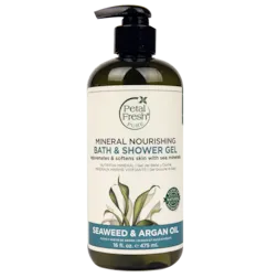 Petal Fresh Mineral Nourishing Bath & Shower Gel Seaweed & Argan Oil (475ml)