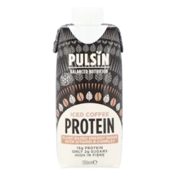Pulsin Iced Coffee Protein Plant Based Energy Shake (330ml)