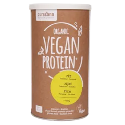 Purasana Vegan Protein Rijst Banaan-Lucuma Bio (400gr)
