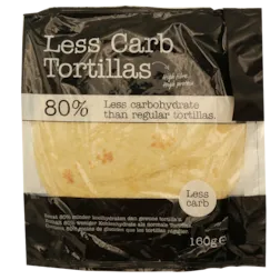 Smaakt Less Carb Tortillas (4 stuks van 40gr) (vervanger atkins)