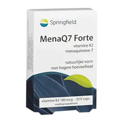 Springfield MenaQ7 Forte Vitamine K2 (30 Capsules)