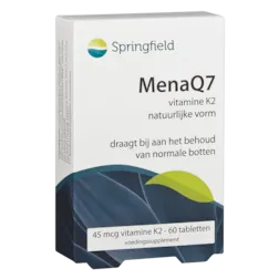 Springfield Menaq7 Vitamine K2, 45 mcg (60 Tabletten)