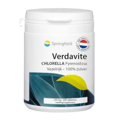 Springfield Verdavite Chlorella (600 tabletten)
