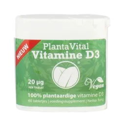 Vedax PlantaVital Vitamine D3 (60 Tabletten)