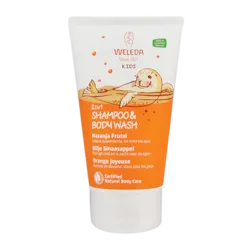Weleda Kids 2in1 Shampoo & Body Wash Blije Sinaasappel (150ml)