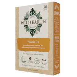 Wild Earth Vitamin D3 (30 Capsules)