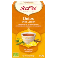 Yogi Tea Detox Lemon Bio (17 Theezakjes)