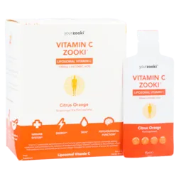 YourZooki Liposomal Vitamin C 1000mg 15ml (30 zakjes)