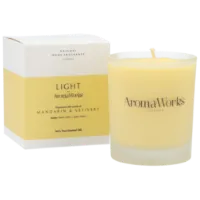 AromaWorks Light Range Candle Mandarin & Vetivert (30cl)