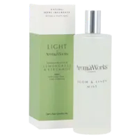 AromaWorks Light Range Room Mist Lemongrass & Bergamot (100ml)